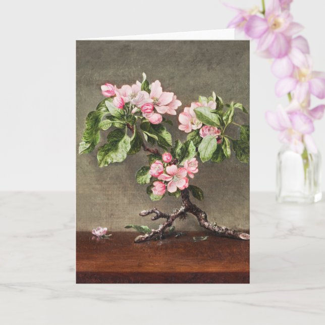 Apple Blossoms by Henri Fantin–Latour Card (Orchid)