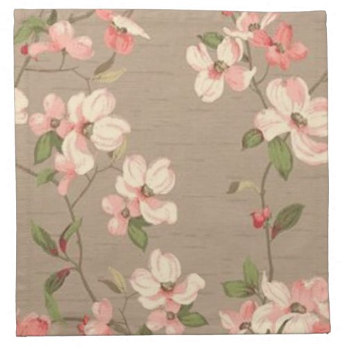 Apple Blossoms Cloth Napkin