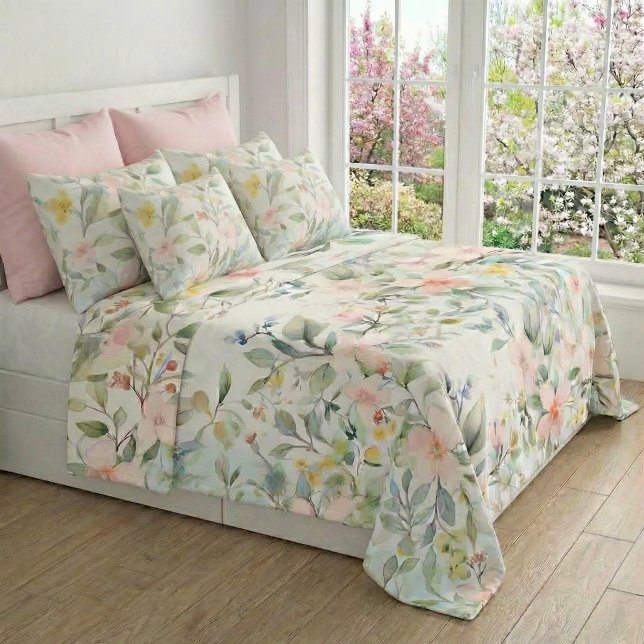 Apple blossoms fleece blanket (Creator Uploaded)