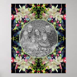 Apple Blossoms Frame Create Your Own Photo Poster