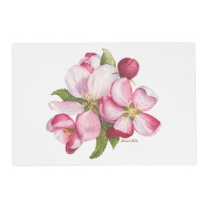 Apple Blossoms - Laminated Placemats