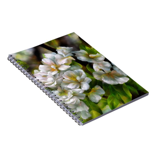 Apple Blossoms Notebook (Right Side)