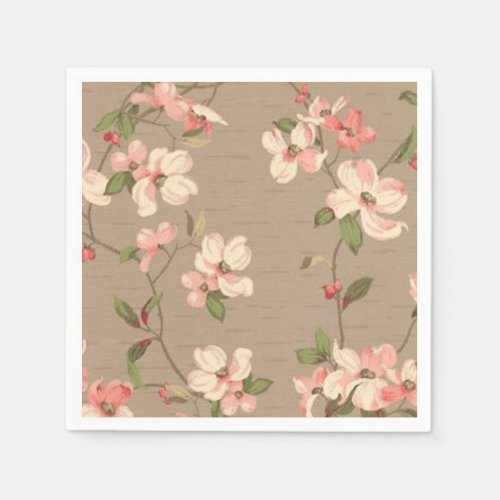 Apple Blossoms Paper Napkins