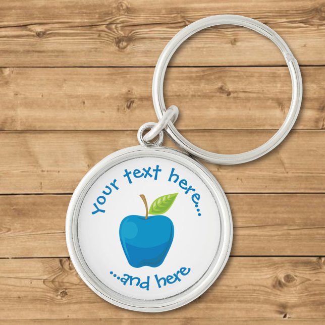 Apple Blue Keychain (Creator Uploaded)