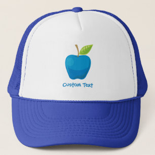 Apple Blue Trucker Hat
