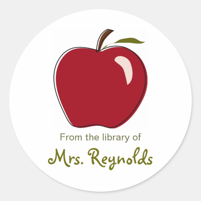 Apple Bookplates (Front)