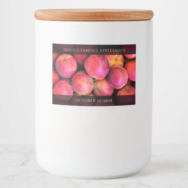 Apple Butter / Cider / Sauce / Jam Jar Food Label (Front)