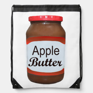 Apple Butter Drawstring Bag