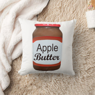 Apple Butter Throw Pillow