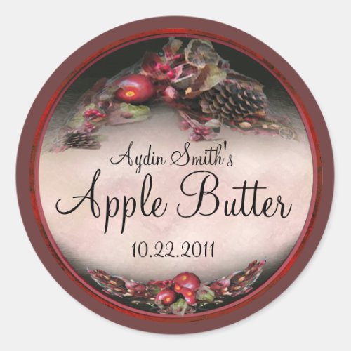 Apple Canning Label 2