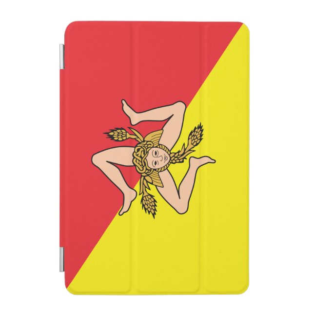 Apple case iPad Pro with flag of Sicily, Italy (Front)