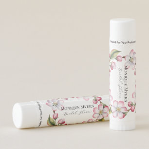 Apple Cherry Blossom Bridal Shower Favor Lip Balm