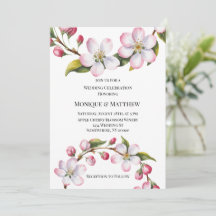 Apple Cherry Blossom Wedding Celebration