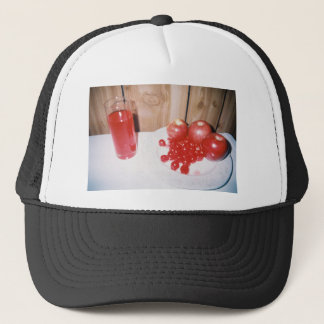 Apple Cherry Raspberry Hat