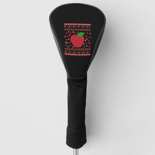 Apple Christmas Golf Head Cover