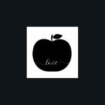 Apple Christmas Tree Ornament Rubber Stamp<br><div class="desc">This adorable apple stamp add a cheerful, festive touch to any project!
Perfect for decorating gifts, planners or scrapbooks.</div>