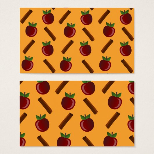 Apple Cinnamon Pattern (Front & Back)
