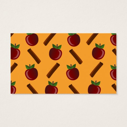 Apple Cinnamon Pattern (Back)