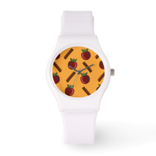 Apple Cinnamon Pattern Watch
