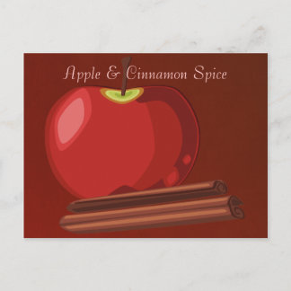 Apple Cinnamon Postcard