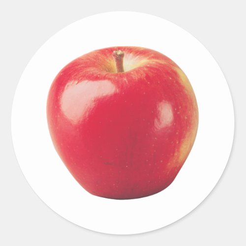 Apple Classic Round Sticker