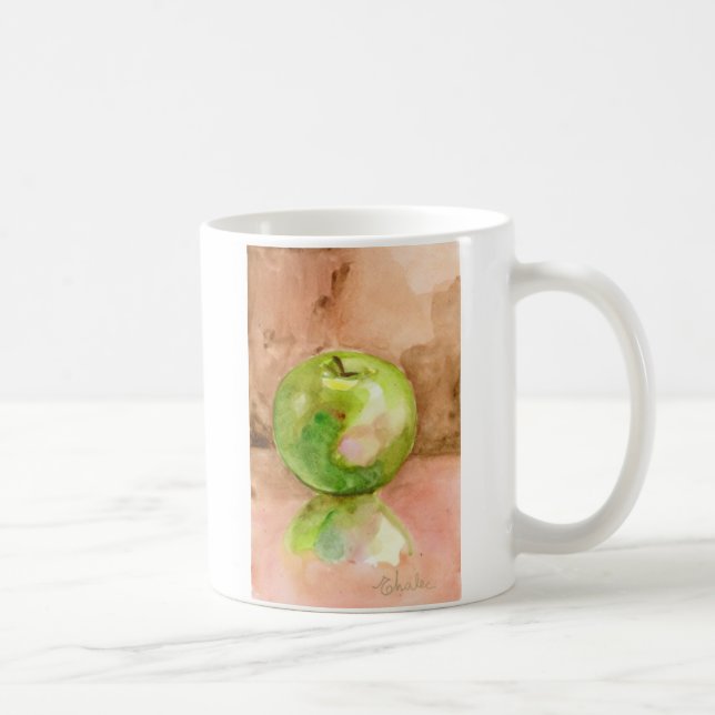apple coffee mug (Right)