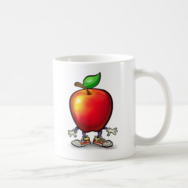 Apple Coffee Mug (Right)
