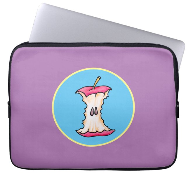 Apple core laptop sleeve (Front)