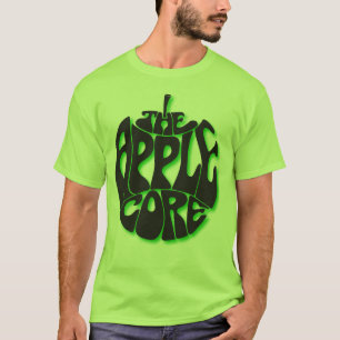 Apple Core Men's Lime Green T-shirt Medium