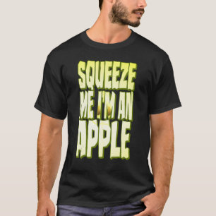Apple Costume Halloween Fresh Fruit Slice Squeeze T-Shirt