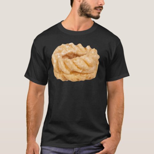Apple Cruller _ Apple Fritter Donut Premium Scoop  T_Shirt