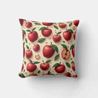 apple cushion pillow