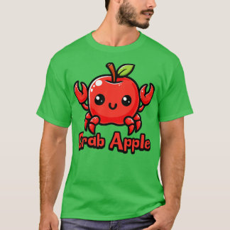Apple Cute Cute Food Animals Pun T-Shirt