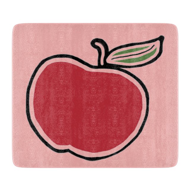 Apple Cutting Board (Front)