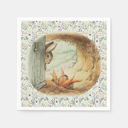 Apple Dappley Rabbit  Napkins