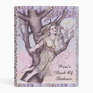 Apple Dryad Fairy Faerie Mini BOS Grimoire Mini Binder