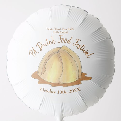 Apple Dumplings Amish Pennsylvania PA Dutch Food Balloon