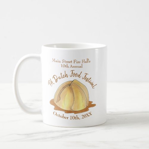 Apple Dumplings Amish Pennsylvania PA Dutch Food Coffee Mug