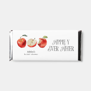 Apple Fall Bridal Shower Hershey Bar Favors