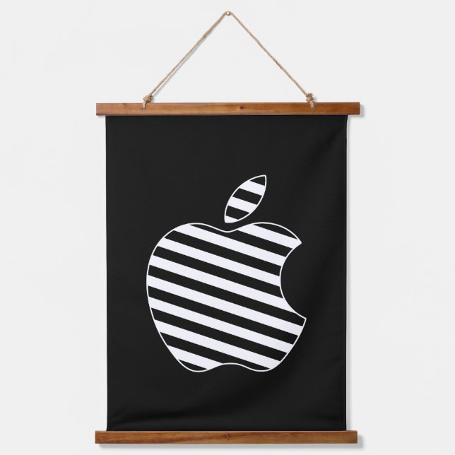 Apple Fan Art Logo Hanging Tapestry (Front)