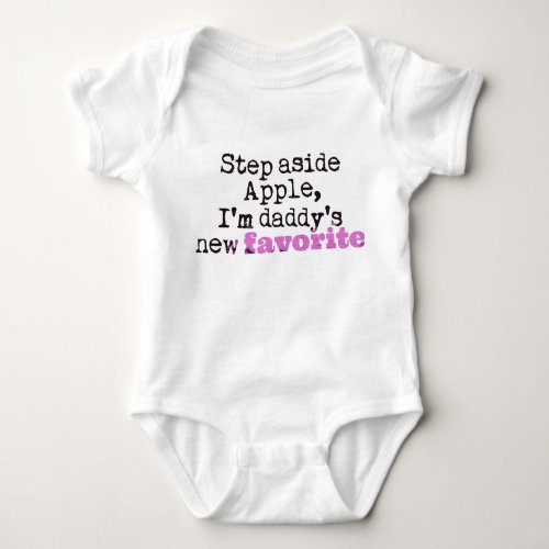 Apple Fan Dad Baby Bodysuit