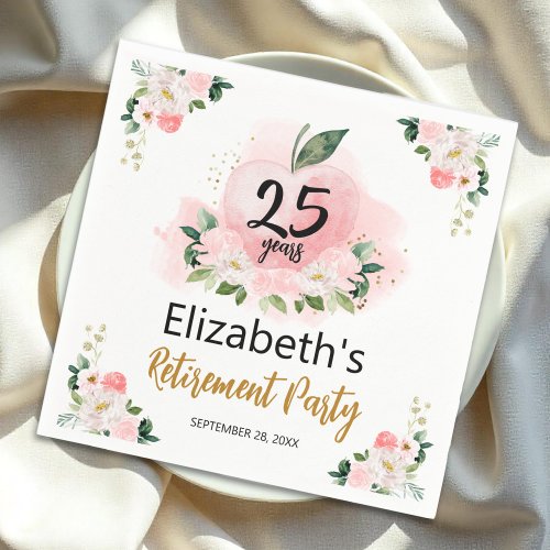 Apple Floral Teacher Retirement Party 