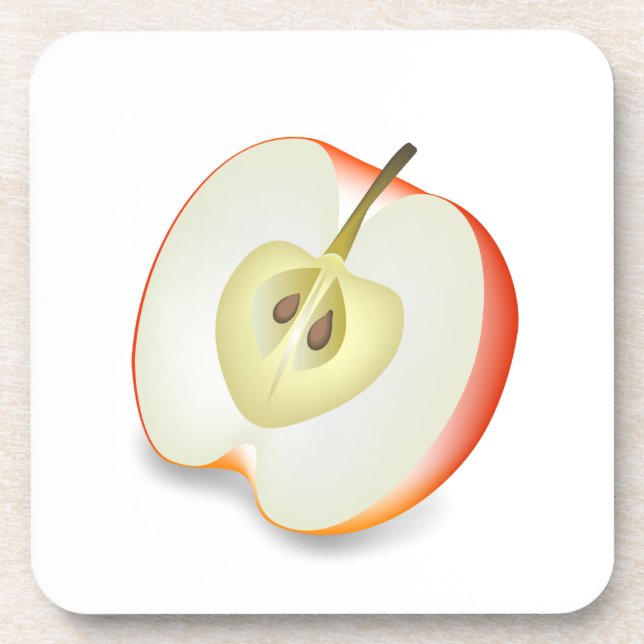 APPLE FOOD DRINK COASTER (Front)