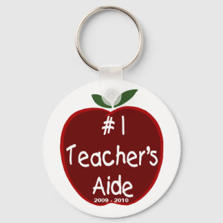Apple For Teacher's Aide Key Chain