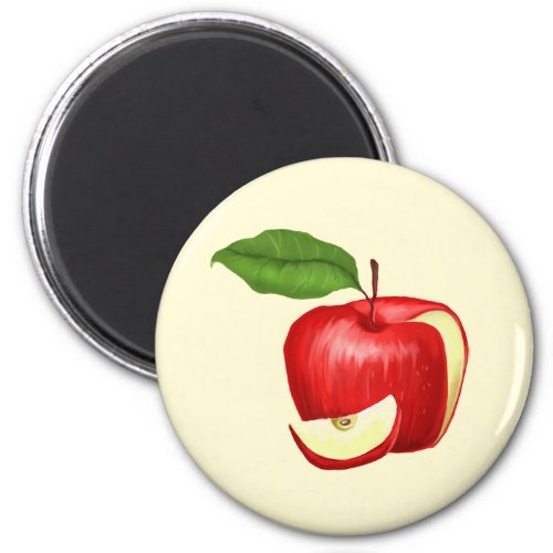 Apple Fridge Magnet Personalized and Customizable
