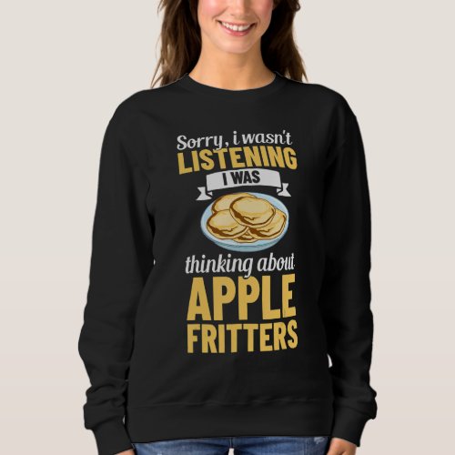 Apple Fritter Recipes Donuts Bread Gluten Free Veg Sweatshirt