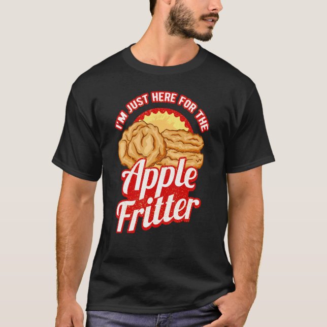 Apple Fritter Recipes Donuts Bread Gluten Free Veg T-Shirt (Front)