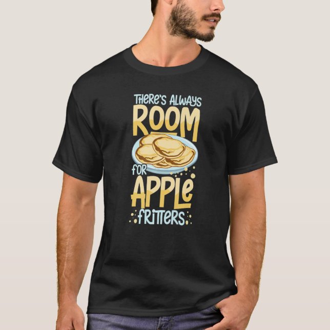 Apple Fritter Recipes Donuts Bread Gluten Free Veg T-Shirt (Front)