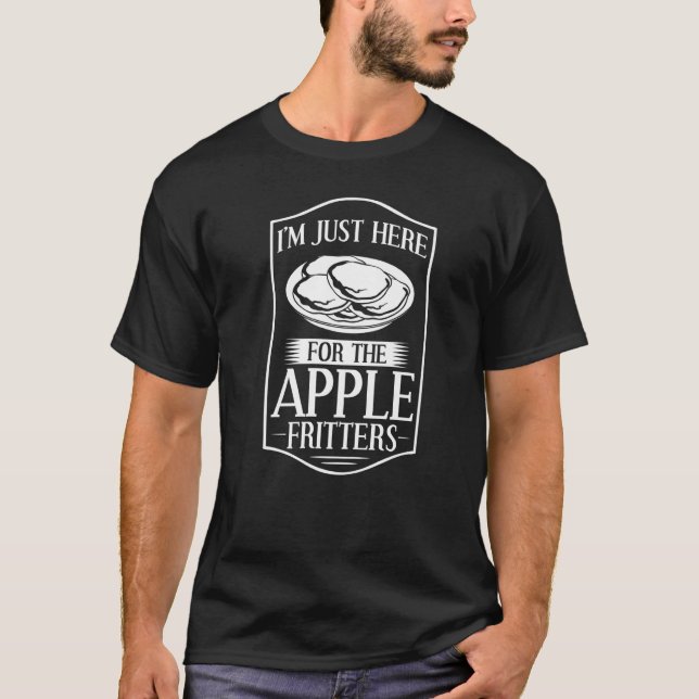 Apple Fritter Recipes Donuts Bread Gluten Free Veg T-Shirt (Front)
