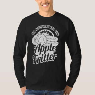 Apple Fritter Recipes Donuts Bread Gluten Free Veg T-Shirt